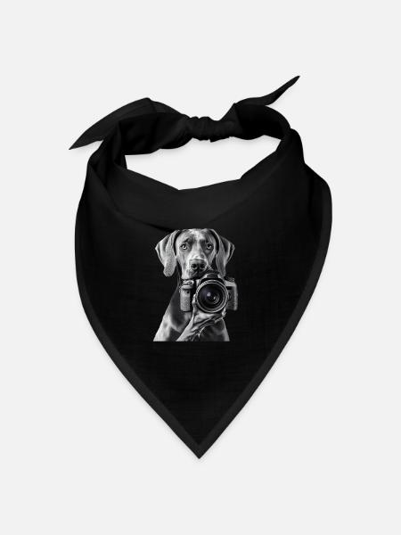 Deutsche Dogge - Bandana Dreieckstuch - Schwarz