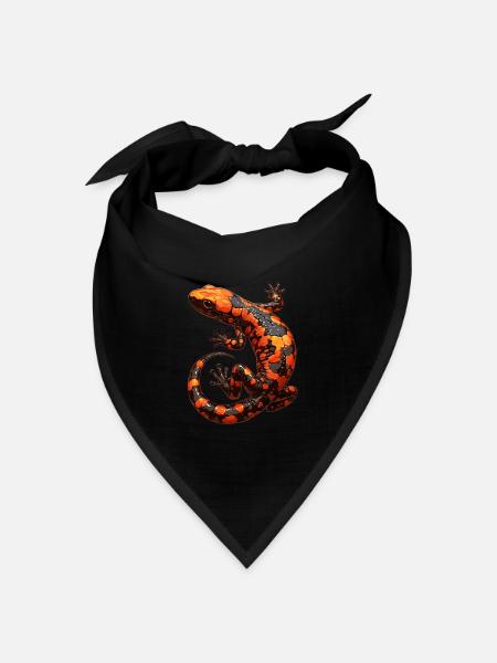 Salamanders Salamander - Bandana Dreieckstuch - Schwarz