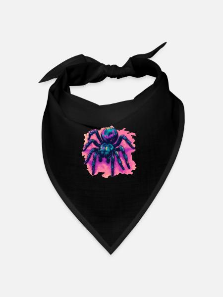 Taranteln Tarantel - Bandana Dreieckstuch - Schwarz
