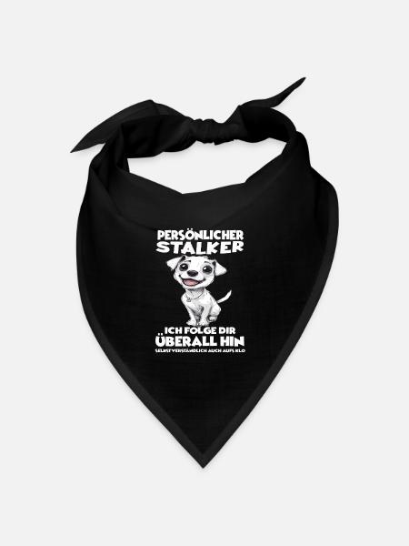 Jack Russell Terrier Hundebesitzer T Jack Russell - Bandana Dreieckstuch - Schwarz