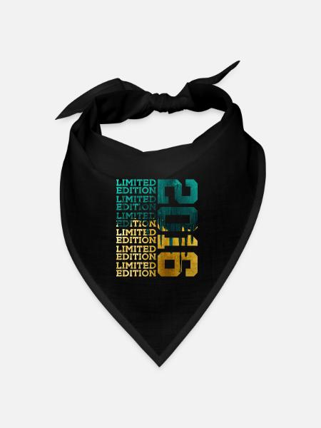 LIMITED EDITION 2016 10 JAHRE 10. GEBURTSTAG - Bandana Dreieckstuch - Schwarz