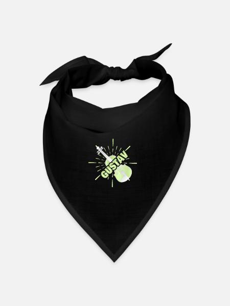 Orchester Gustav - Bandana Dreieckstuch - Schwarz