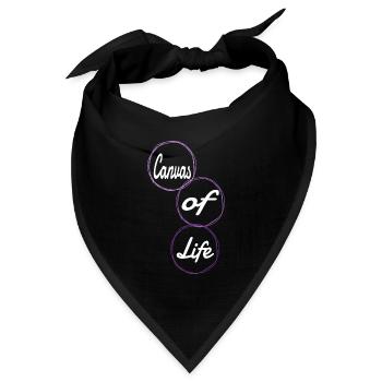 funny sayings expression awesome gift idea geek - Bandana Dreieckstuch - Schwarz - Vorne