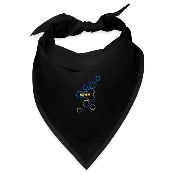 Edwin - Bandana Dreieckstuch - Schwarz - Vorne
