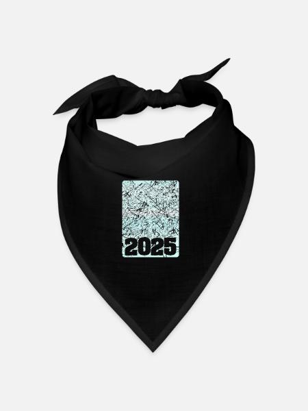 2025 - Bandana Dreieckstuch - Schwarz