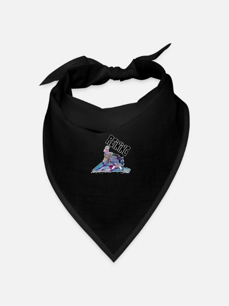 REINING - Bandana Dreieckstuch - Schwarz