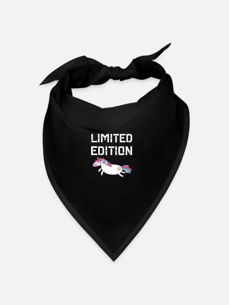 Limited Edition - Bandana Dreieckstuch - Schwarz