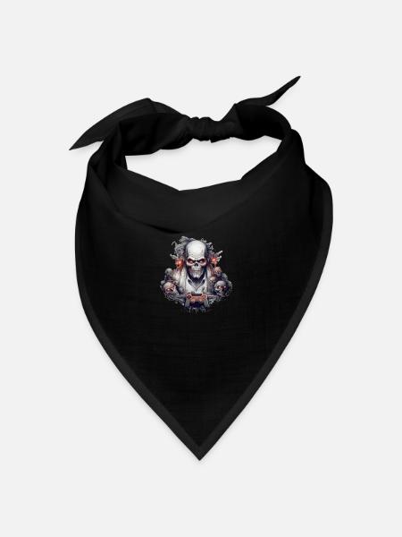 Gamer - Bandana Dreieckstuch - Schwarz