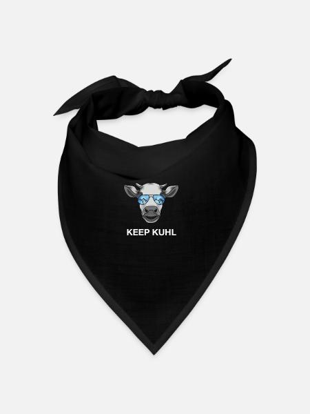Keep Kuhl - Bandana Dreieckstuch - Schwarz
