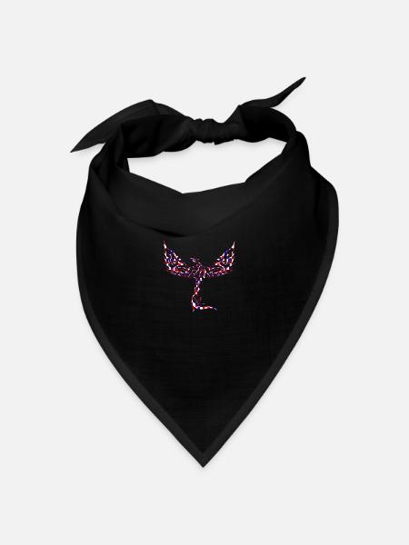 Kroatien Kroatisch Hrvatska Kroatien Kroaten Hrvat - Bandana Dreieckstuch - Schwarz