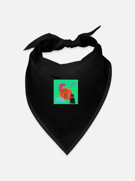 Weibliche Haustiere - Bandana Dreieckstuch - Schwarz