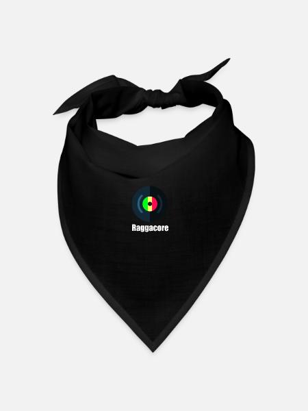 Raggacore - Bandana Dreieckstuch - Schwarz