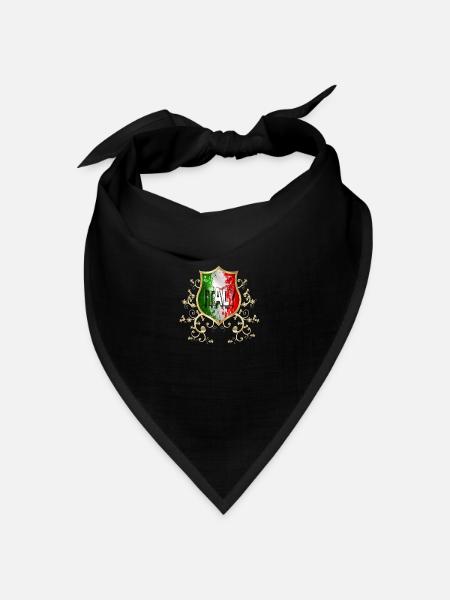 Italien Italienisch Rom Europa Italien Italien Mailand - Bandana Dreieckstuch - Schwarz