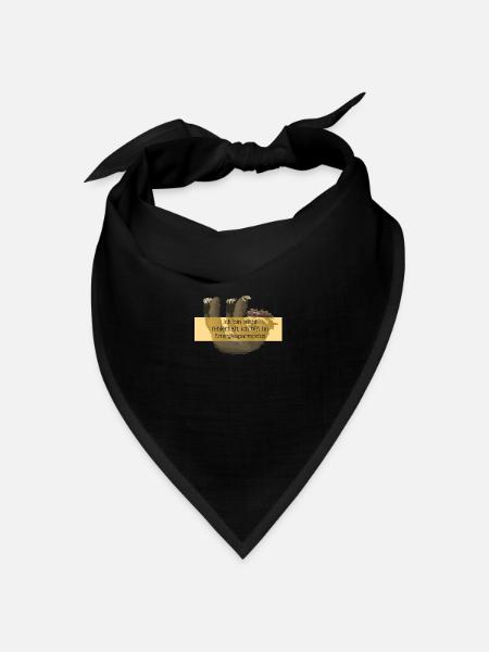 10 - Bandana Dreieckstuch - Schwarz