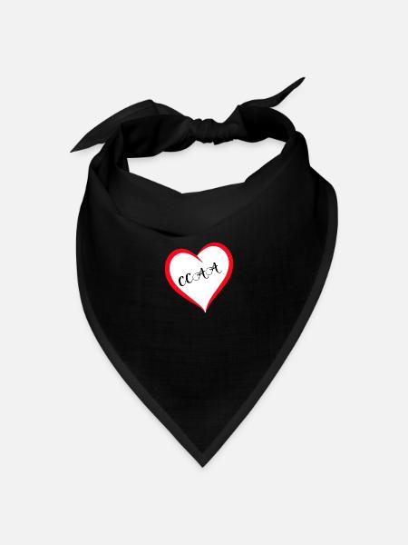 CCAA - Bandana Dreieckstuch - Schwarz