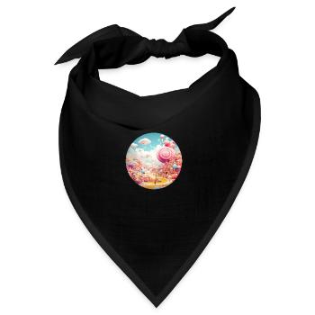 Traumhafte Entdeckungen: Kreative Abenteuer - Bandana Dreieckstuch - Schwarz - Vorne