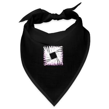 humor play video games video game dungeons beer - Bandana Dreieckstuch - Schwarz - Vorne