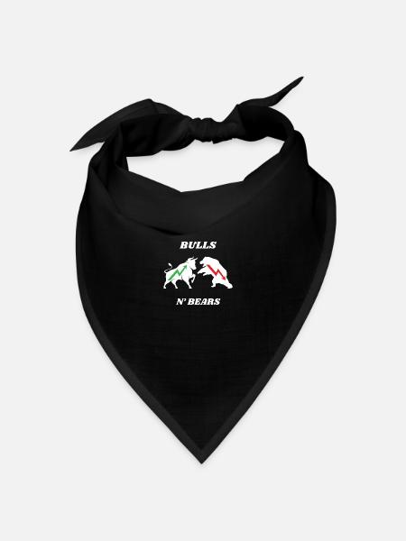 BULLS BEARS - Bandana Dreieckstuch - Schwarz