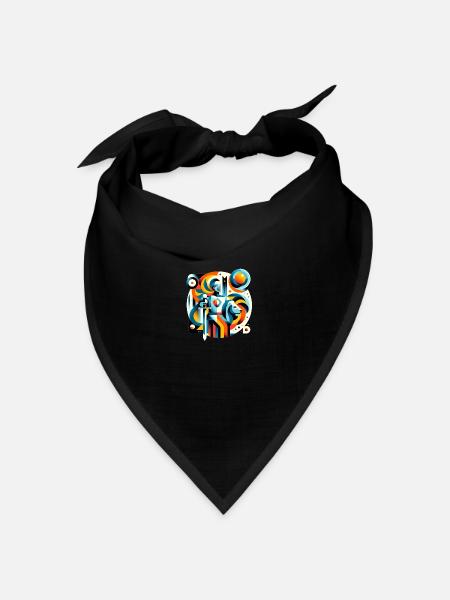 Gareth - Bandana Dreieckstuch - Schwarz