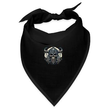 Nordisches Vermächtnis Ewig - Bandana Dreieckstuch - Schwarz - Vorne