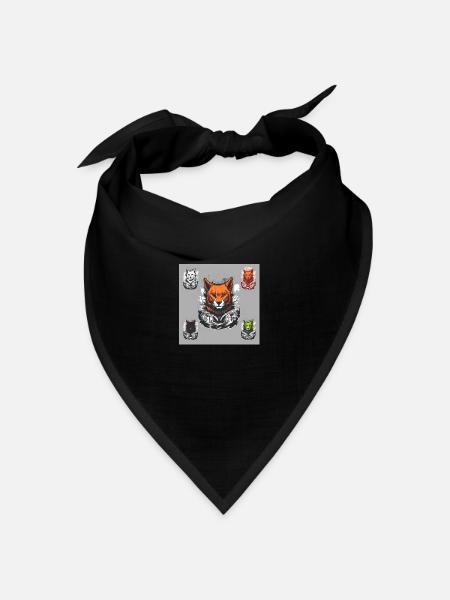 Hunter - Bandana Dreieckstuch - Schwarz