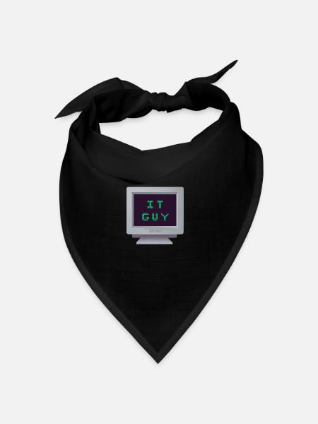 CRT - Informatik - Bandana Dreieckstuch - Schwarz