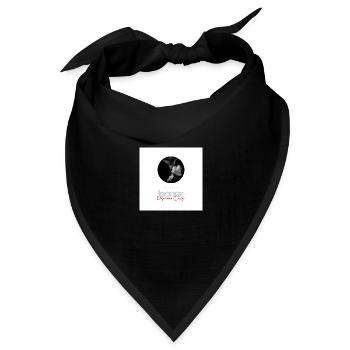 Black an Red Performance Design by looner. - Bandana Dreieckstuch - Schwarz - Vorne