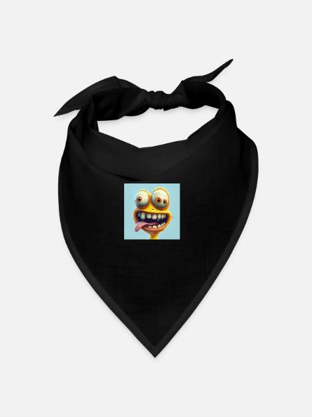 Lustig - Bandana Dreieckstuch - Schwarz