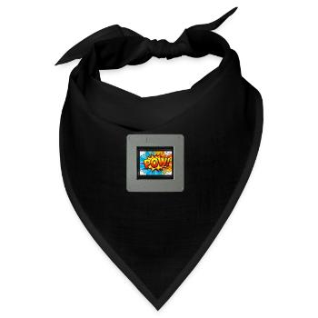 POW Dia - Bandana Dreieckstuch - Schwarz - Vorne