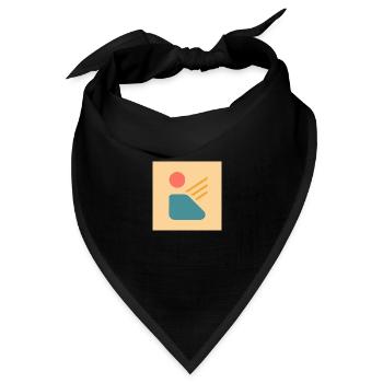 file 000000002cc0620a8d196ea3bb46e971 - Bandana Dreieckstuch - Schwarz - Vorne