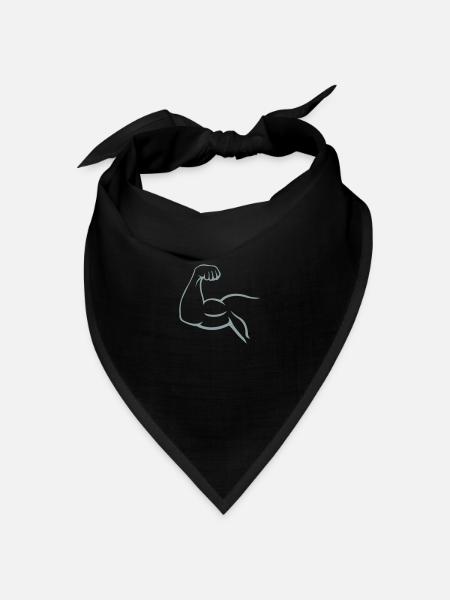 bizeps - Bandana Dreieckstuch - Schwarz