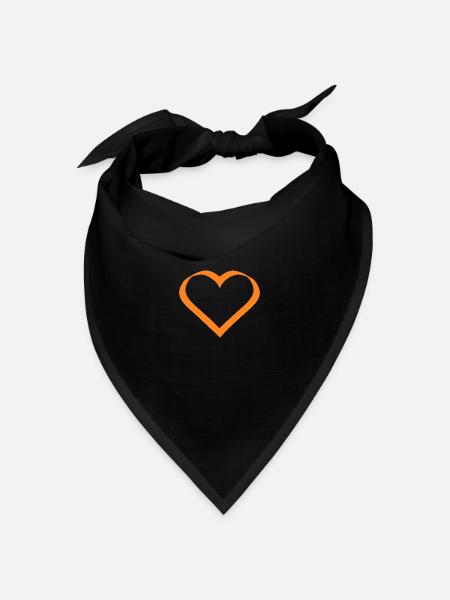 Muttertags Geschenk Mutter Muttertag Geschenkidee - Bandana Dreieckstuch - Schwarz