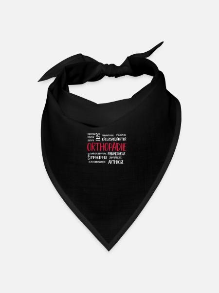 orthopädie cloud - Bandana Dreieckstuch - Schwarz