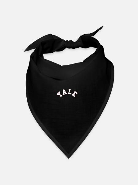 Yale - Bandana Dreieckstuch - Schwarz