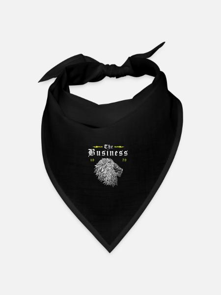 The Business 1979 Lion Logo - Bandana Dreieckstuch - Schwarz
