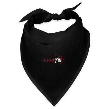Autofahrer - Bandana Dreieckstuch - Schwarz - Vorne