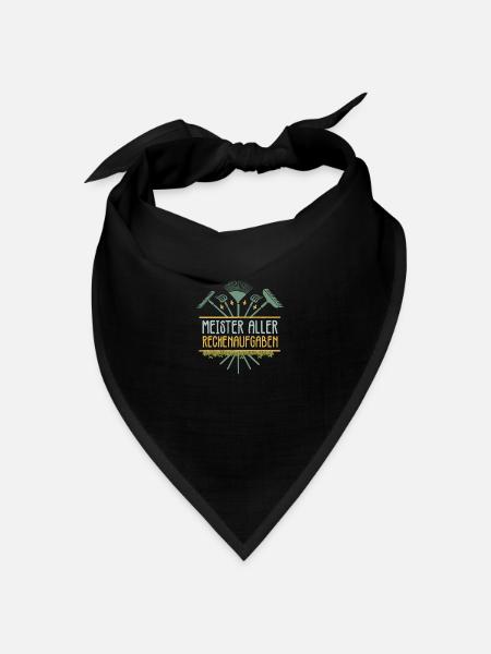 Gärtner Hobbygärtner - Meister Aller - Bandana Dreieckstuch - Schwarz