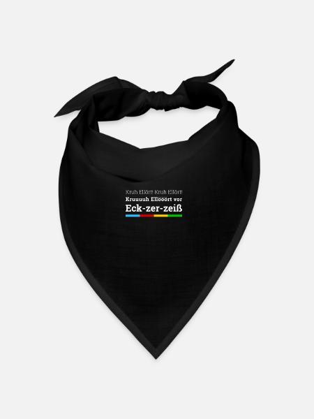 Kreuzfahrt Maritim Seenotrettungsübung Funshirt - Bandana Dreieckstuch - Schwarz