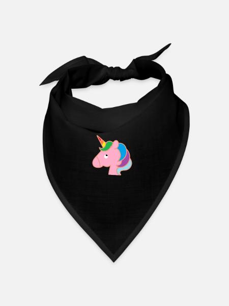 Pony - Bandana Dreieckstuch - Schwarz