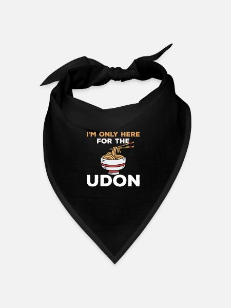 Udon - Bandana Dreieckstuch - Schwarz