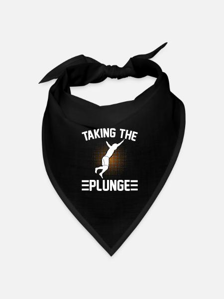 Turmspringer Turmspringen Klippenspringer - Bandana Dreieckstuch - Schwarz