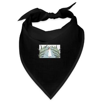 Slackers Balancieren Indoor Slackerliner Slackline - Bandana Dreieckstuch - Schwarz - Vorne