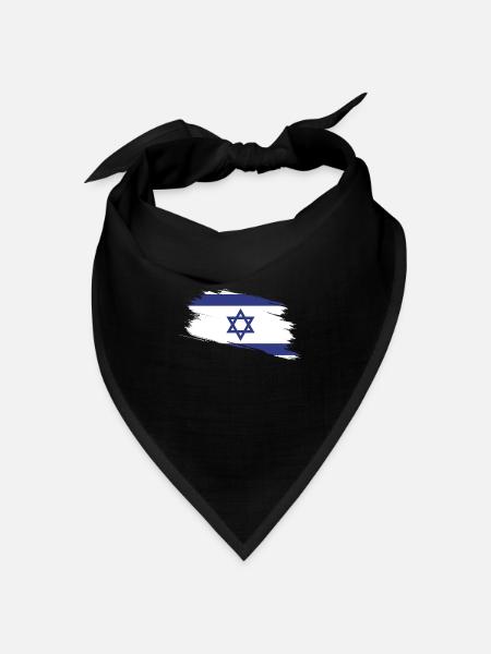 Israel Israel Israel - Bandana Dreieckstuch - Schwarz