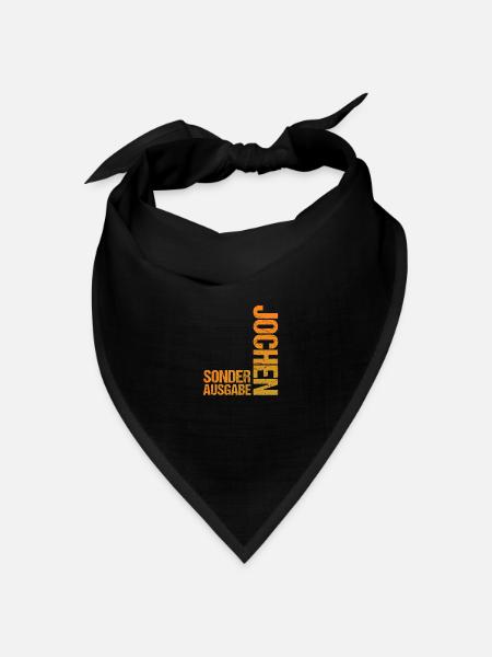 Jochen - Bandana Dreieckstuch - Schwarz