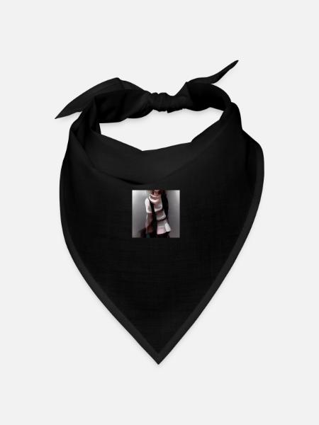 Anime - Bandana Dreieckstuch - Schwarz