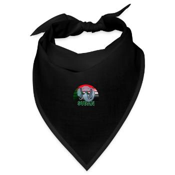 Sudan - Bandana Dreieckstuch - Schwarz - Vorne