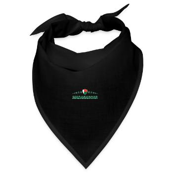 Madagaskar - Bandana Dreieckstuch - Schwarz - Vorne