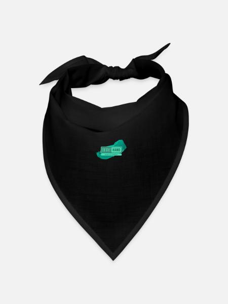 Farblogo - CreativeHand - Bandana Dreieckstuch - Schwarz