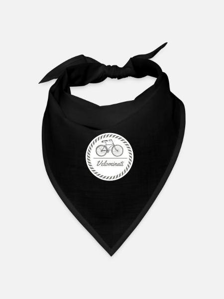 Velominati Rad T-Shirt - Bandana Dreieckstuch - Schwarz