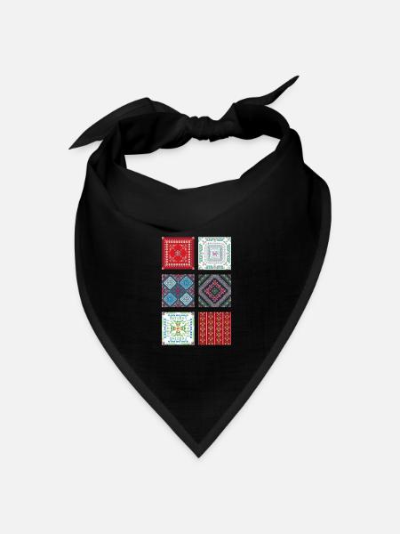 Calendario Azteca Mexican Heritage Mayan Aztec - Bandana Dreieckstuch - Schwarz